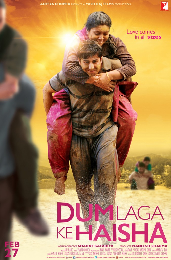 Dum Laga Ke Haisha hindi Movie review and rating - Ayushmann Khurana,Bhumi Pednekar