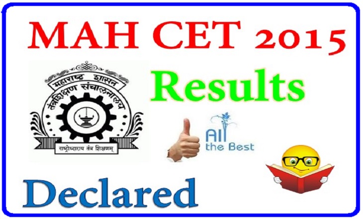 MAH CET Results 2015 Declared DTE MAH MBA/MMS-CET 2015 Result declared