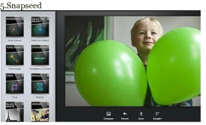 snapseed Applications that must be Installed on Samsung Galaxy 5
