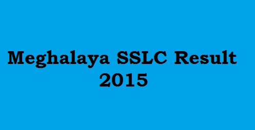 Meghalaya Board SSLC