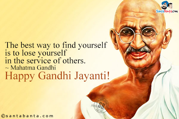 Gandhi jayanti 2015 wishes ,messages,quotes, whatsapp status