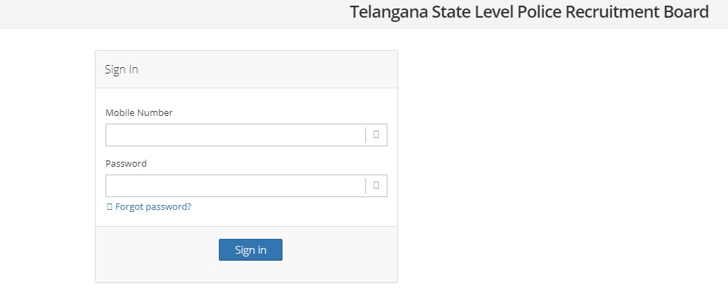 Login to tslprb.in