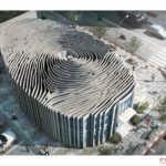 fingerprint shaped building in Thailand